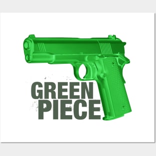 Green Piece Posters and Art